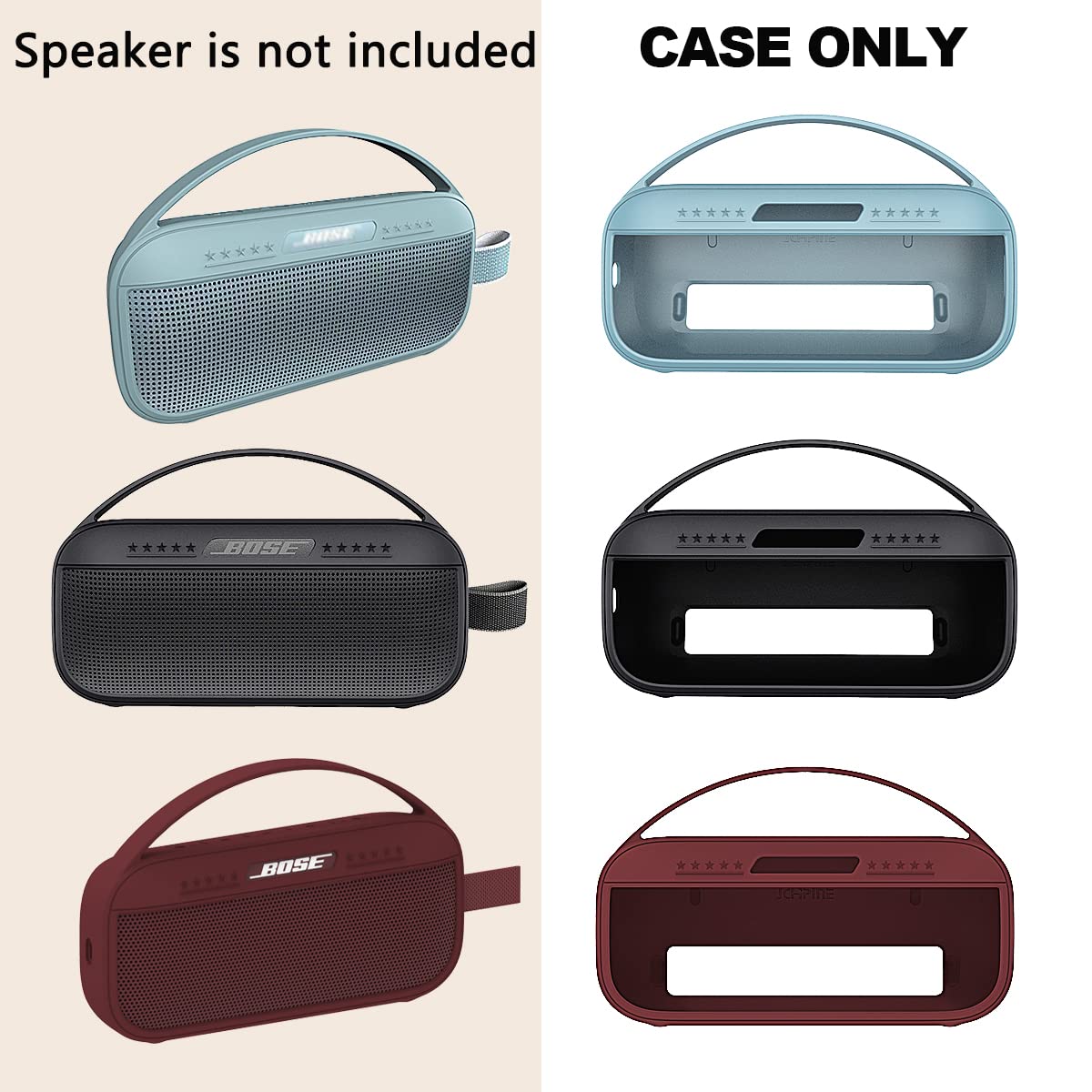 SoundLink Flex Bluetooth speakerシリコンカバー付 Bose ボーズ SoundLink Flex Bluetooth speaker ケース 耐衝撃 ソフト